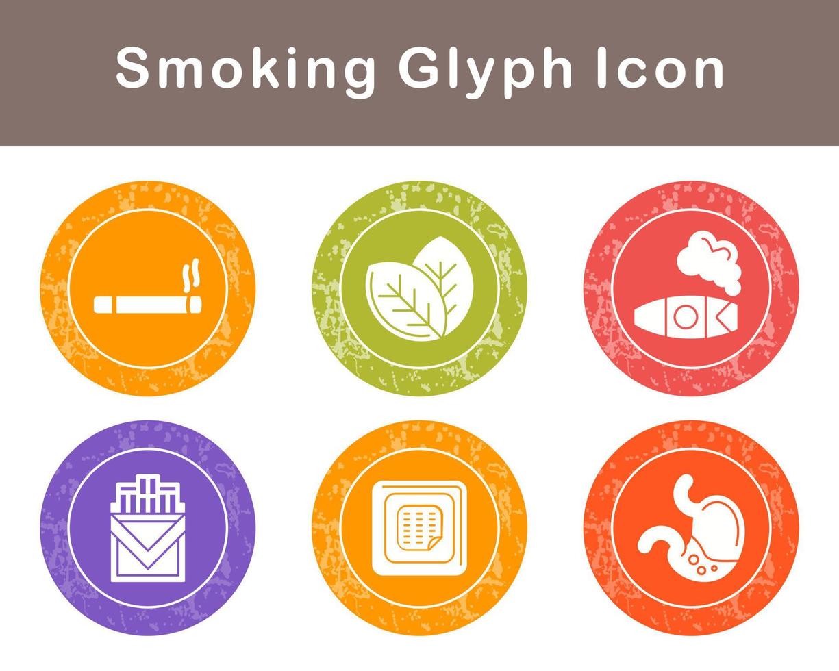 Smoking Vector Icon Set