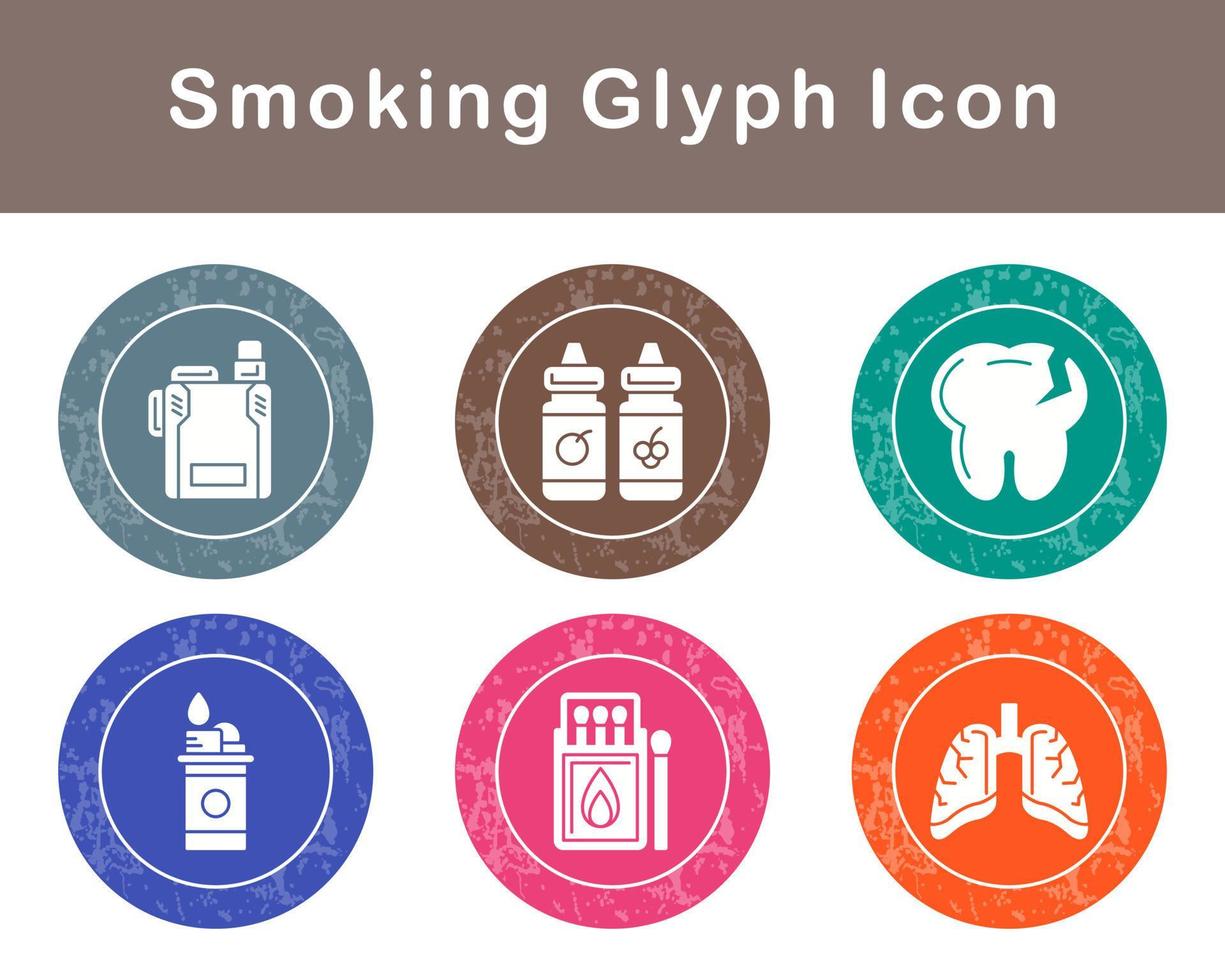 Smoking Vector Icon Set
