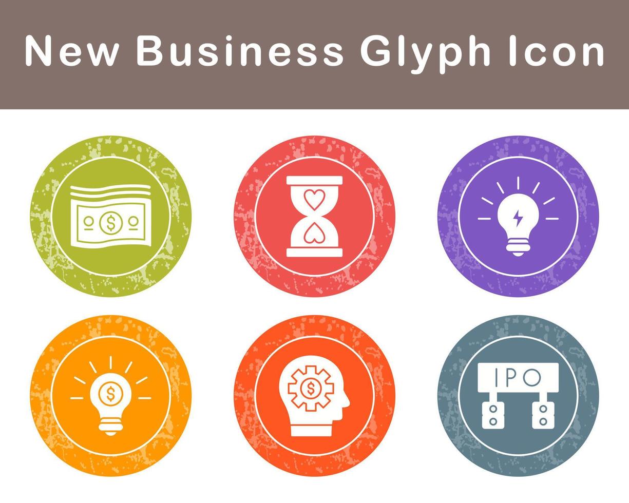 New Business Vector Icon Set