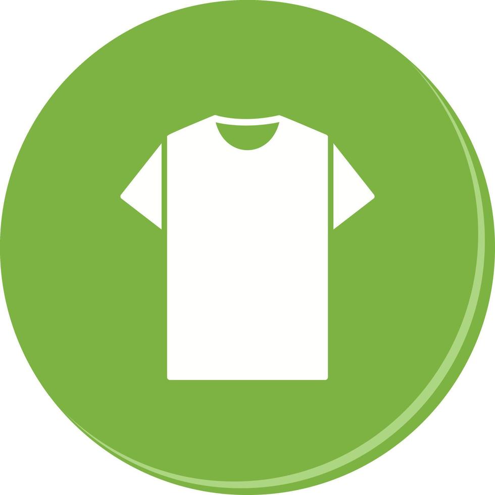 Plain T Shirt Vector Icon