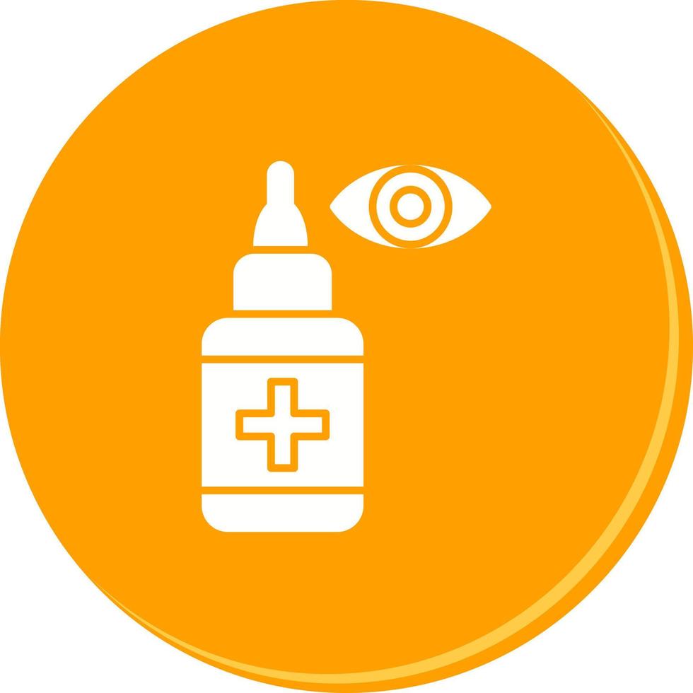 Eye Drop Vector Icon