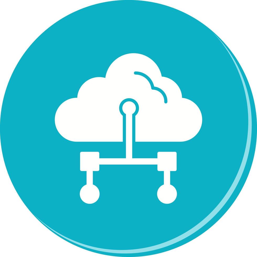 Internet Cloud Vector Icon