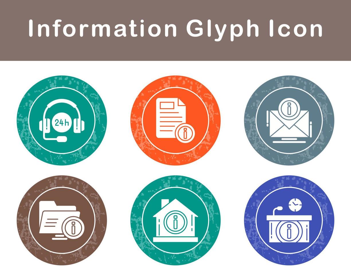 Information Vector Icon Set