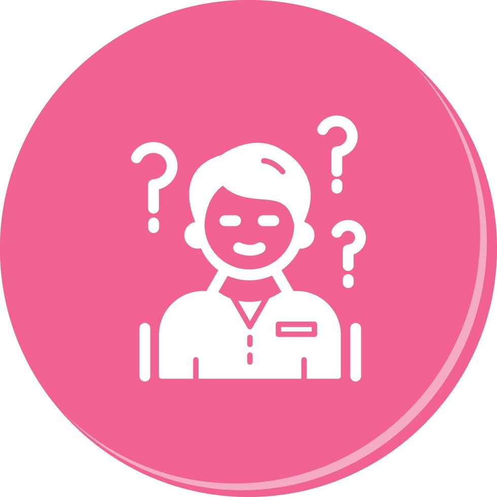 Confuse Vector Icon