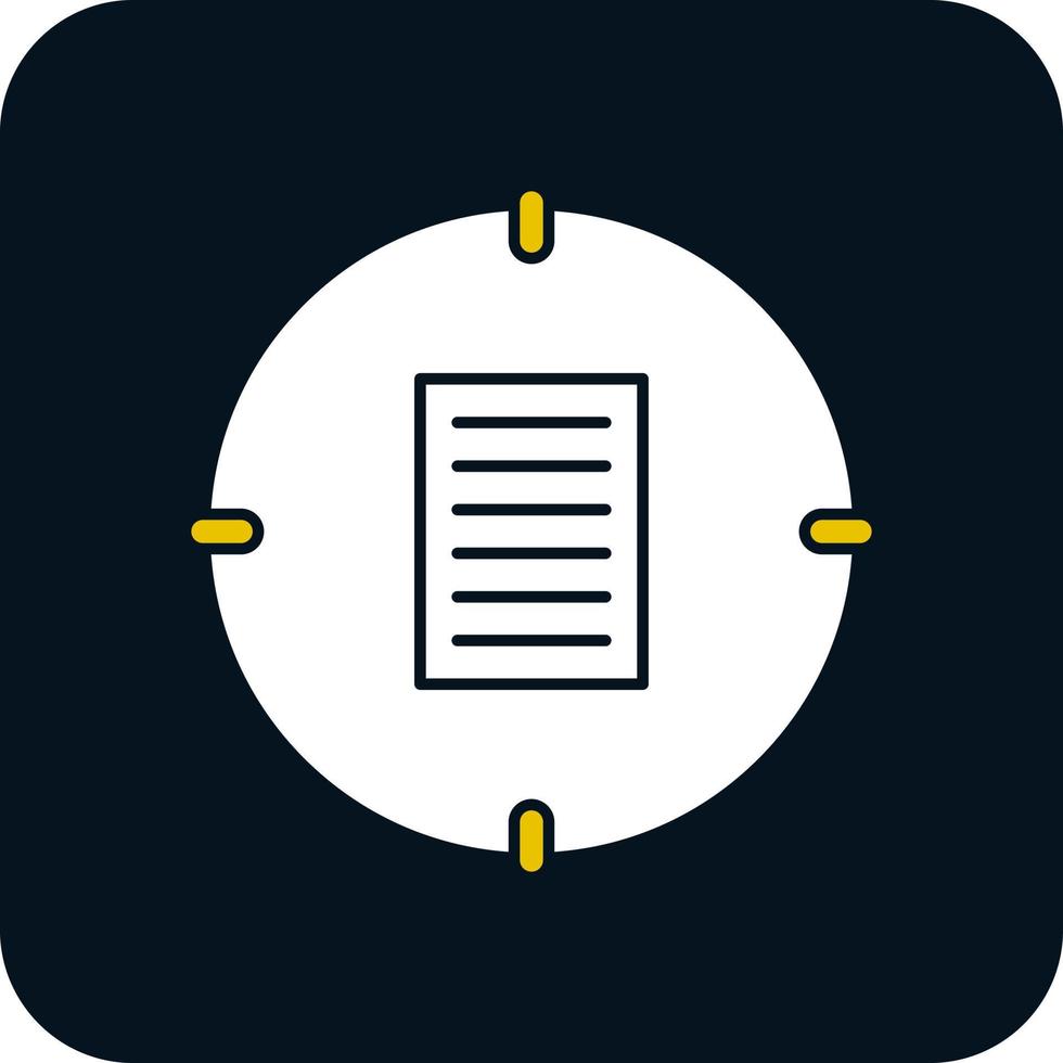 Contextual Targeting Vector Icon Design