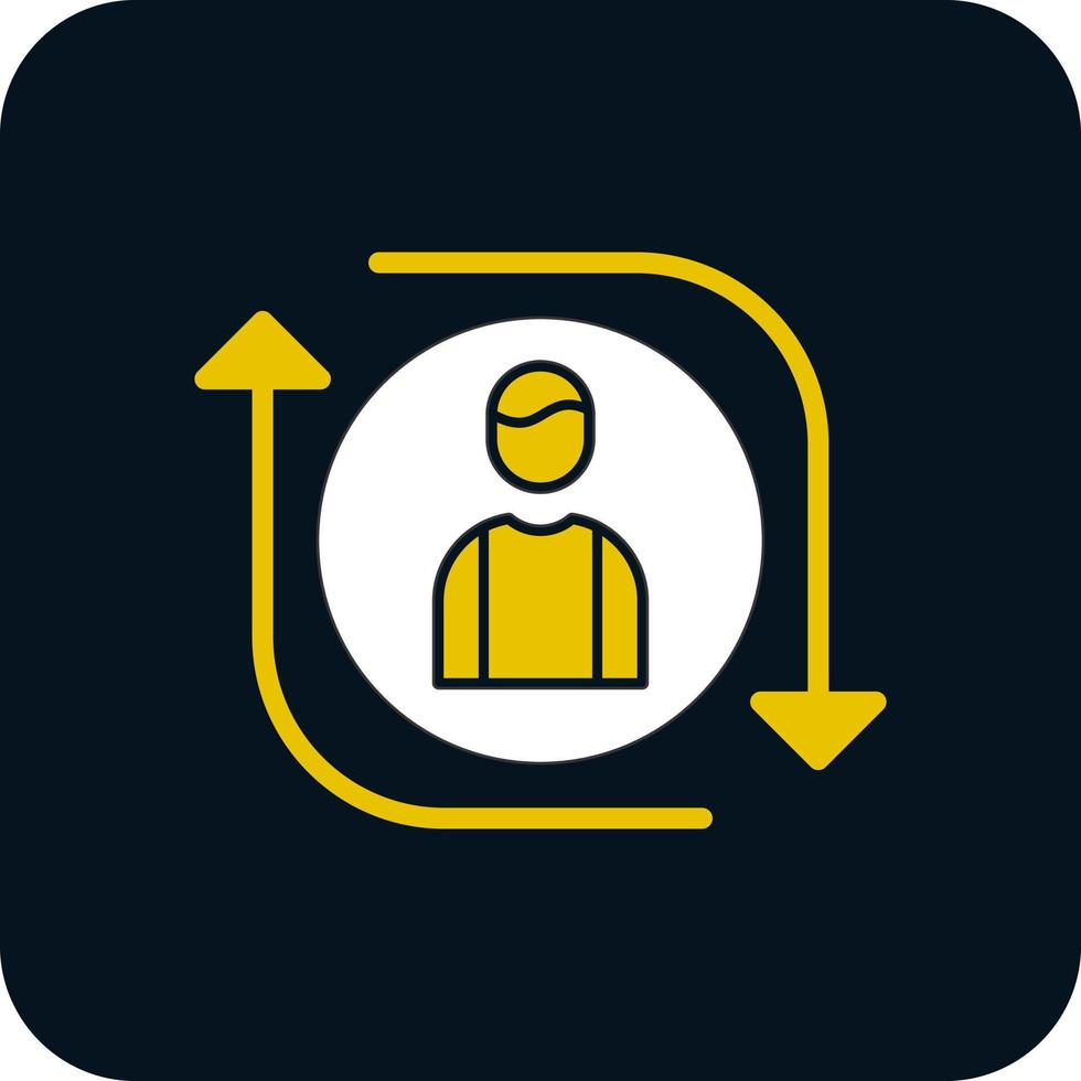 Customer Retention Vector Icon Design