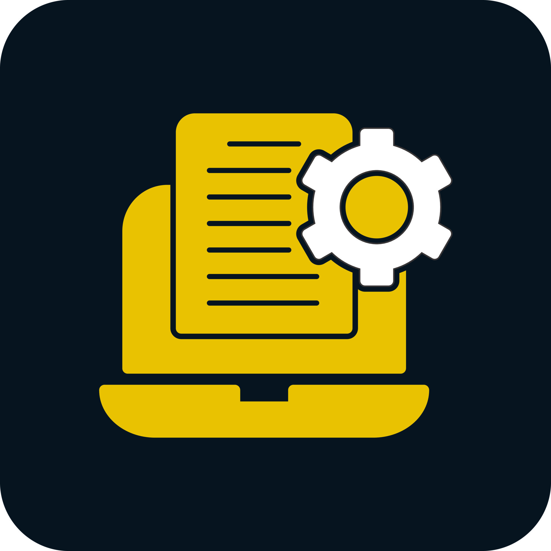 Business Automation Vector Icon Design 20719480 Vector Art at Vecteezy