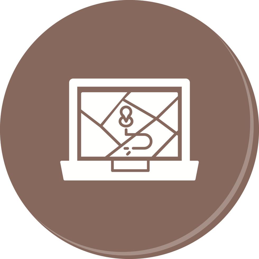 Google Map Vector Icon