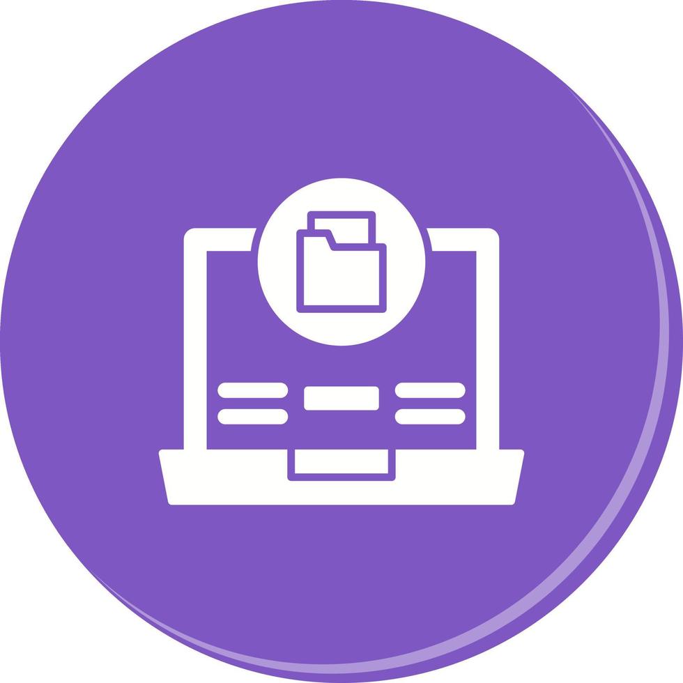 Data Storage Vector Icon