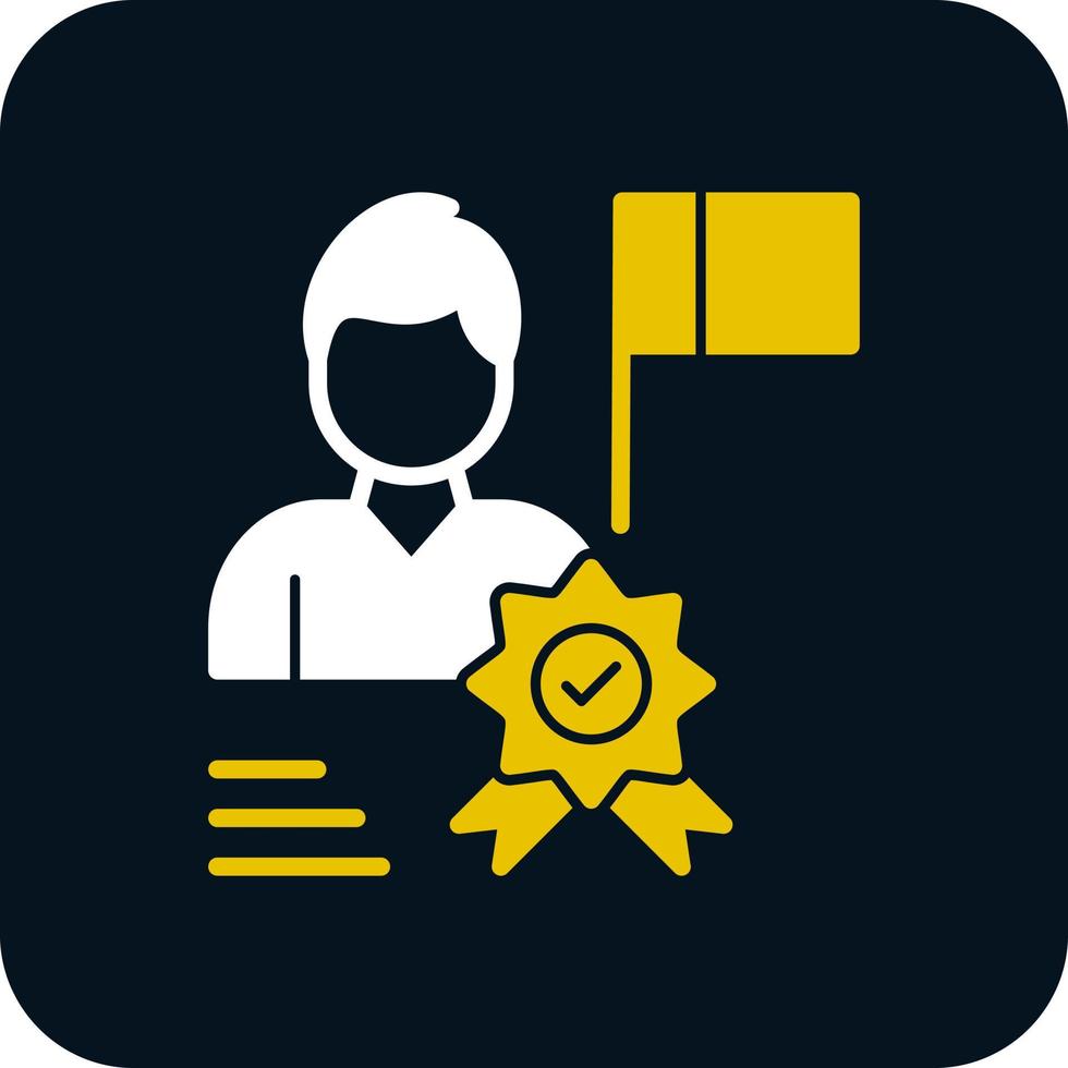 Ambassador Vector Icon Design