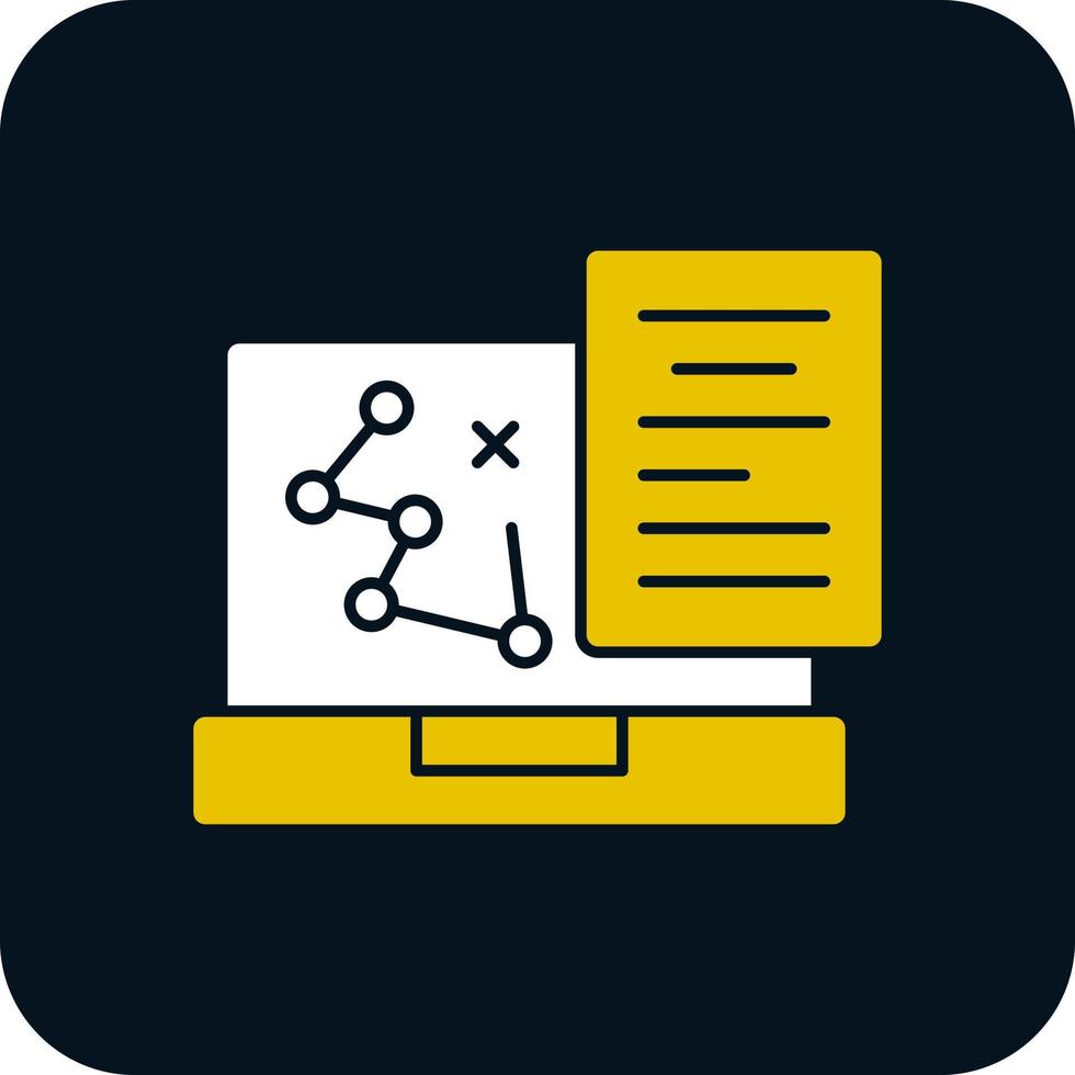 Digital Strategy Vector Icon Design