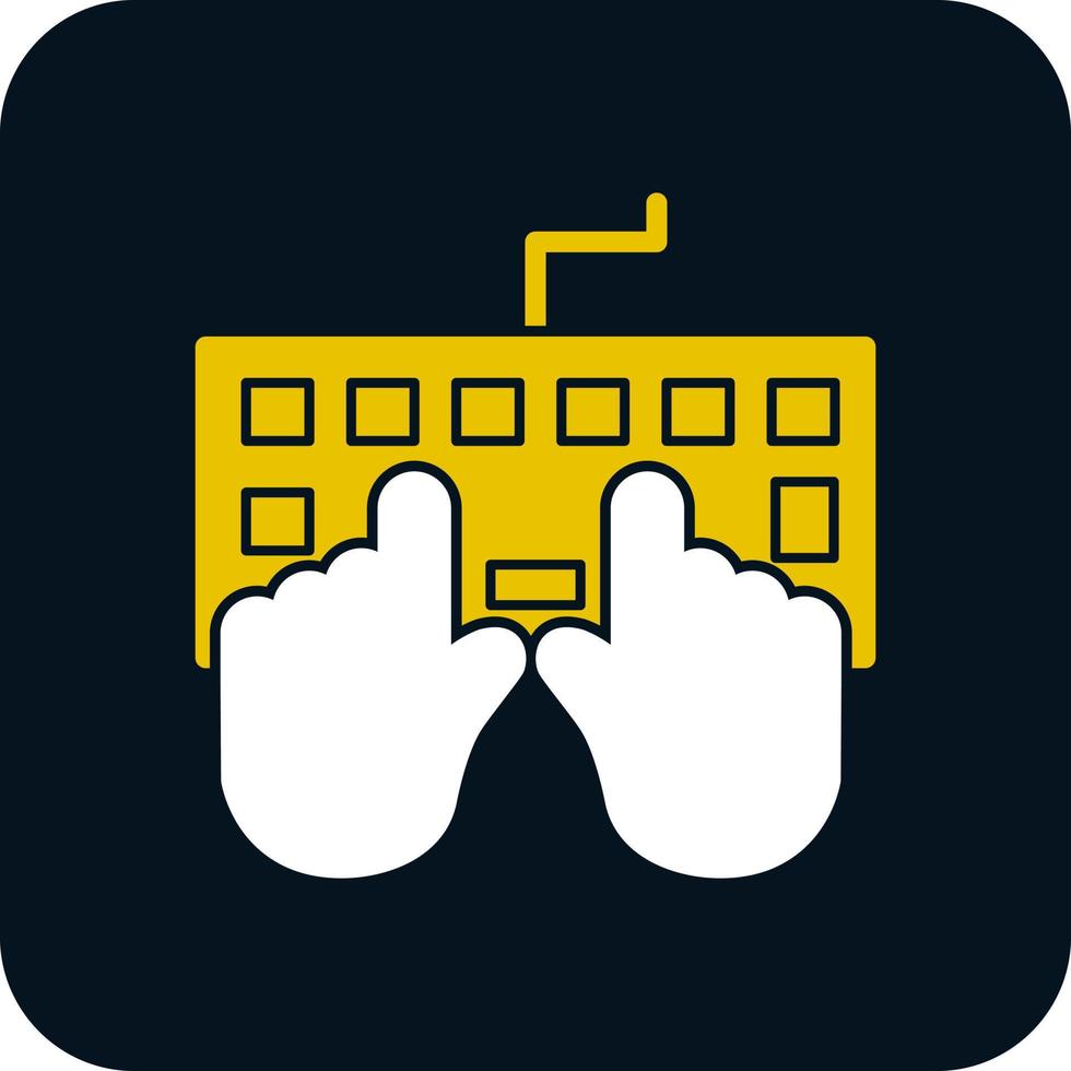 Data Entry Vector Icon Design