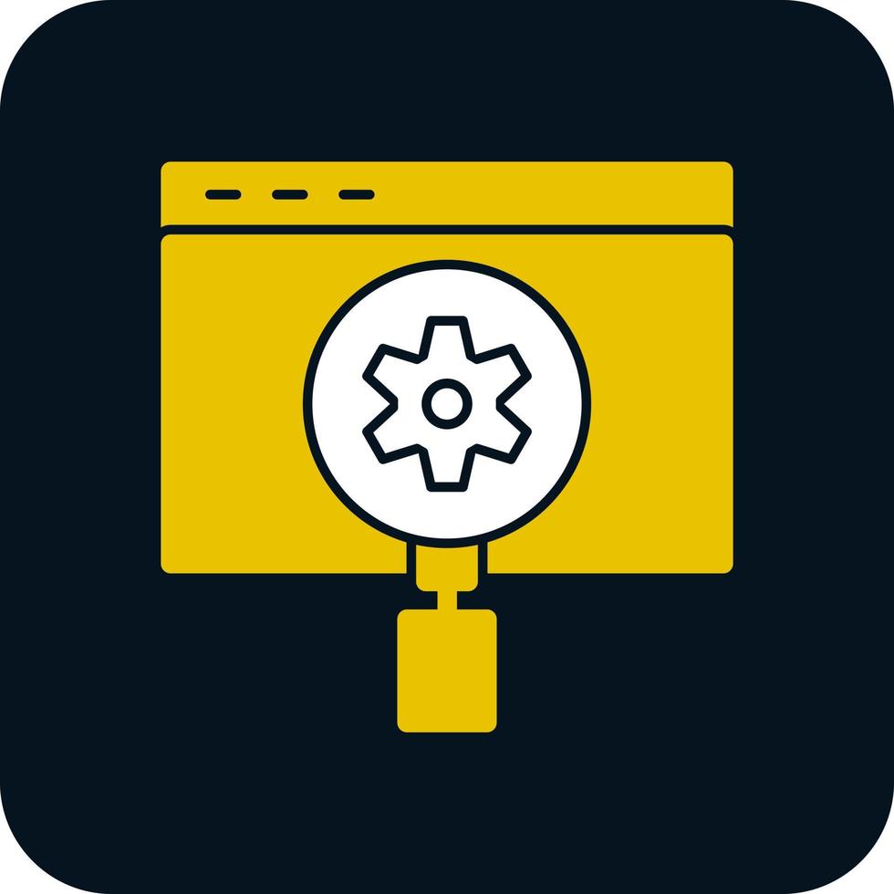 Search Engine Optimisation Vector Icon Design