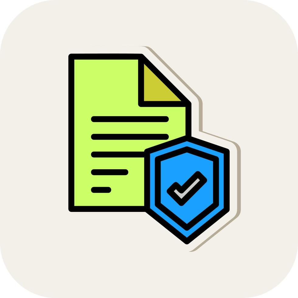 Insurance Vector Icon Design