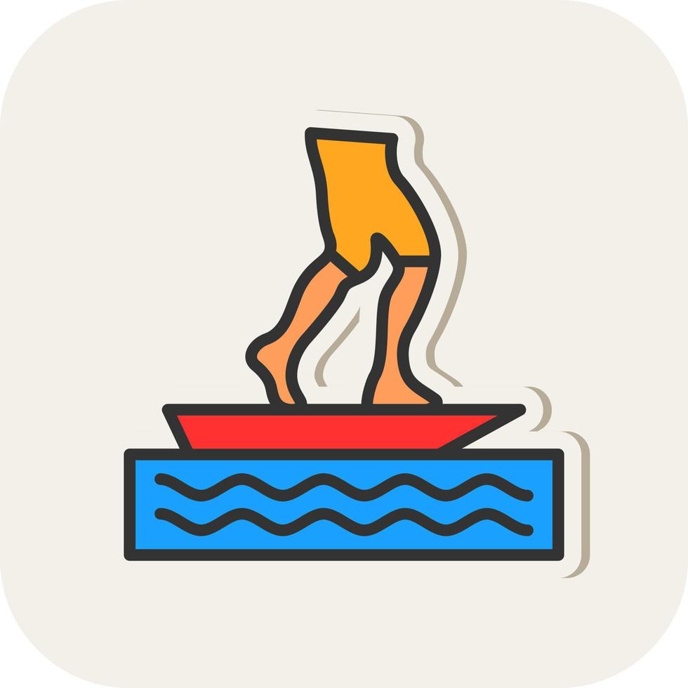 Flowrider Vector Icon Design