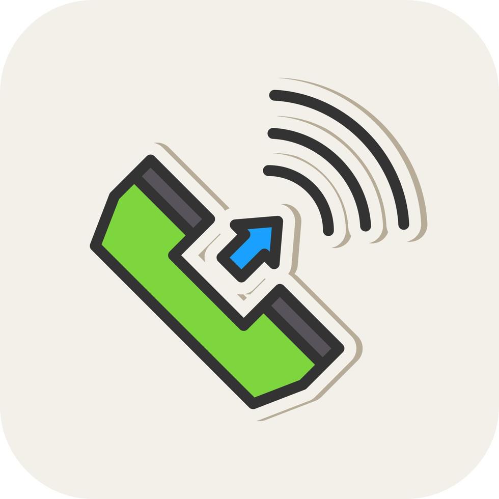 Phone Calls Vector Icon Design