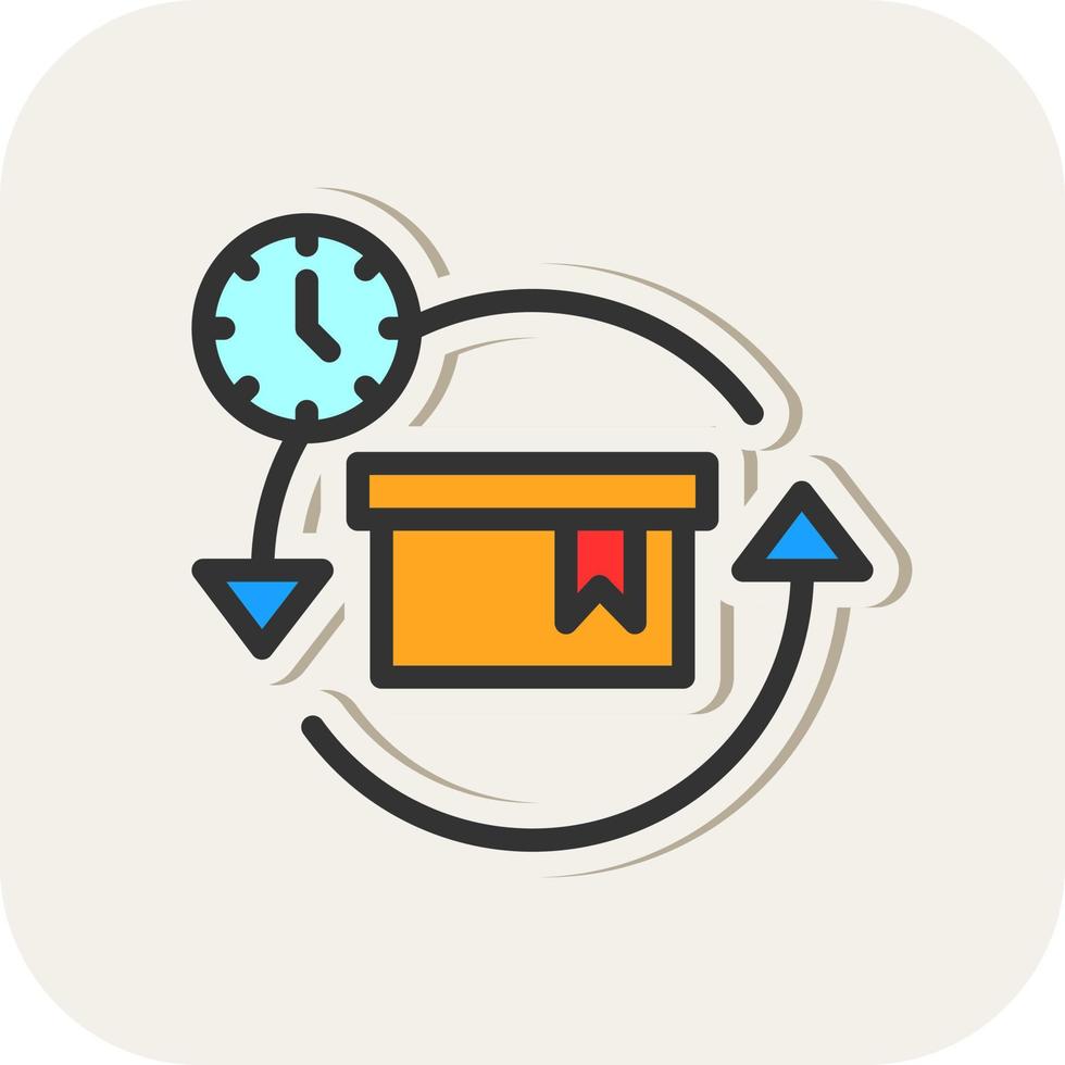 Product Life Cycle Vector Icon Design