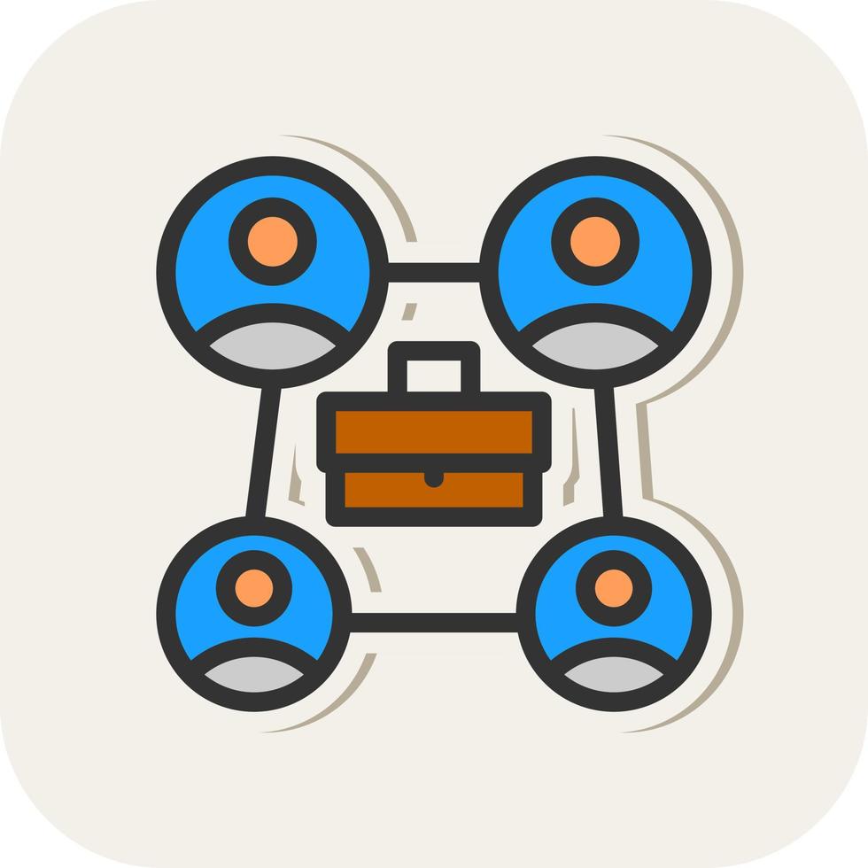 Job Rotation Vector Icon Design