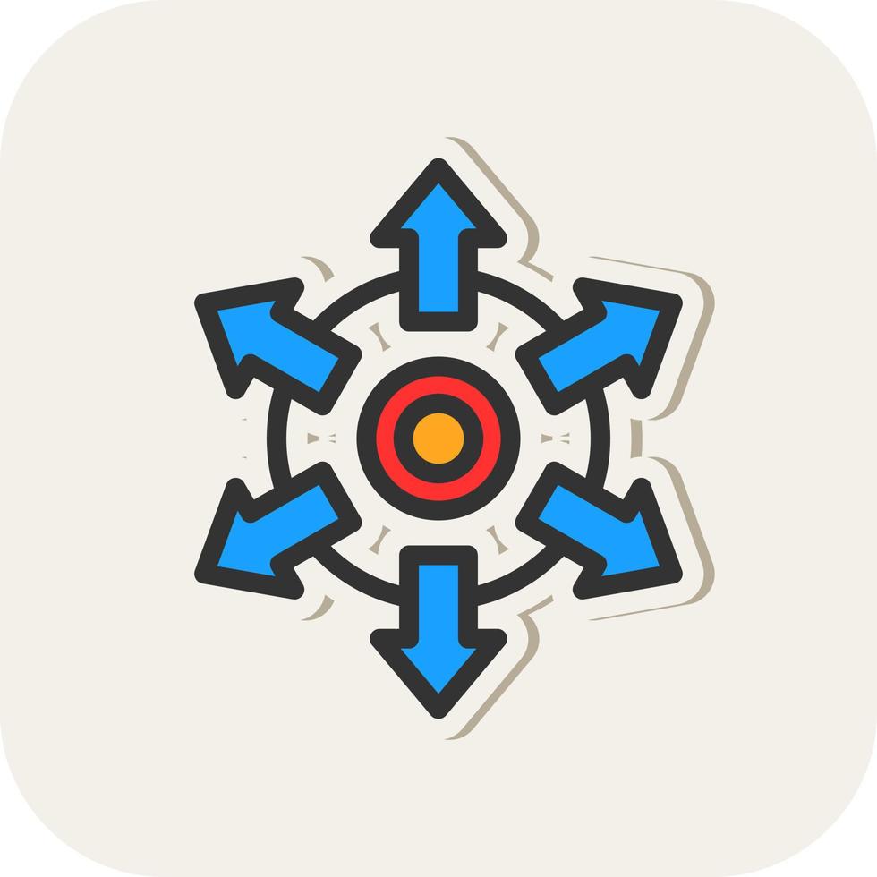 Expansion Vector Icon Design