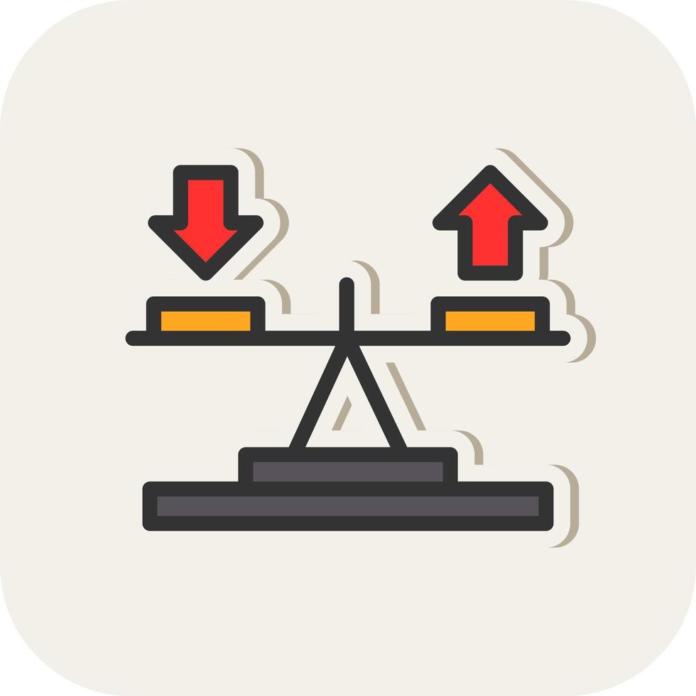 Balance Vector Icon Design