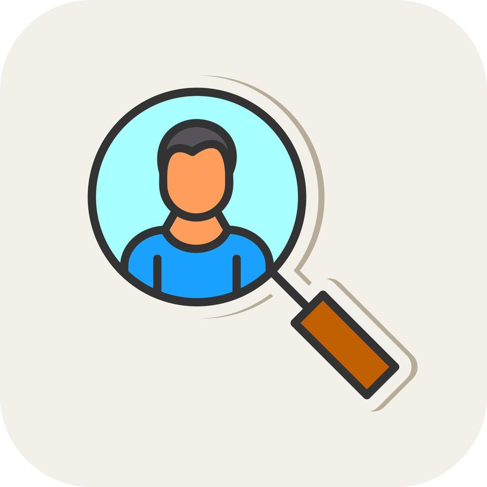 Find Users Vector Icon Design