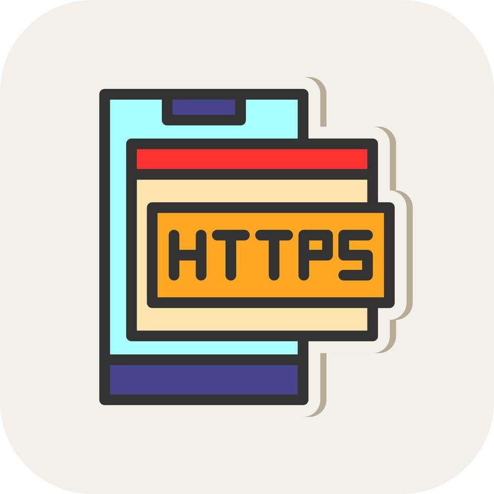 Https Vector Icon Design
