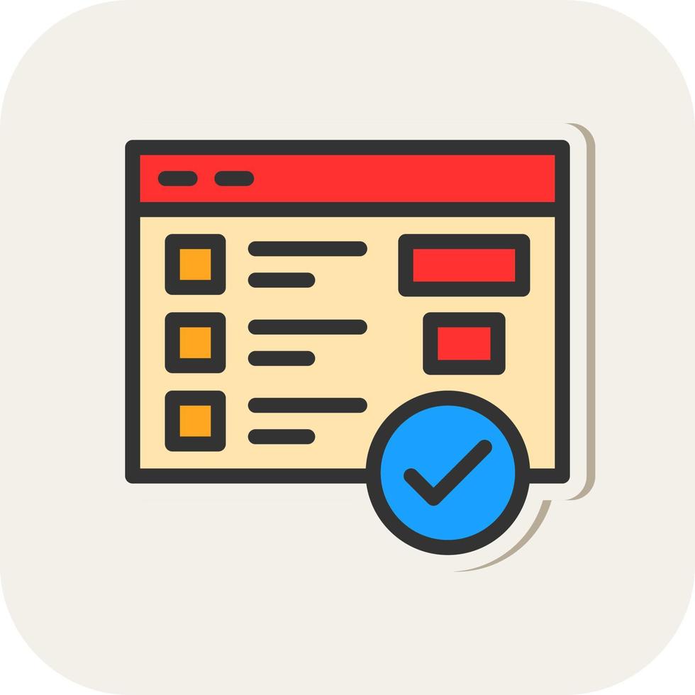 Featured Snippet Vector Icon Design