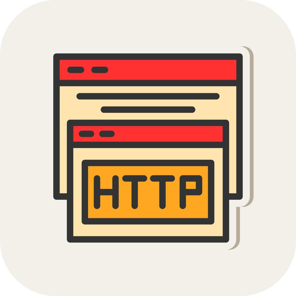 Http Vector Icon Design