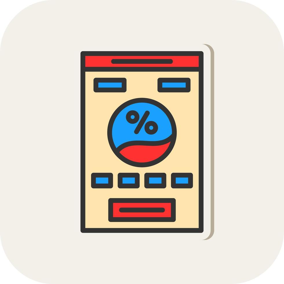 Low Fidelity Wireframe Vector Icon Design