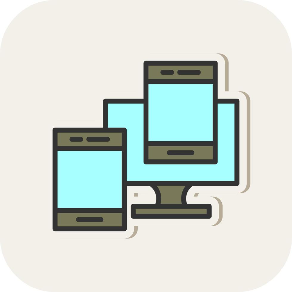 Responsive Web Design Vector Icon Design