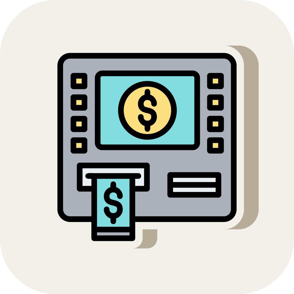 Atm Fees Vector Icon Design