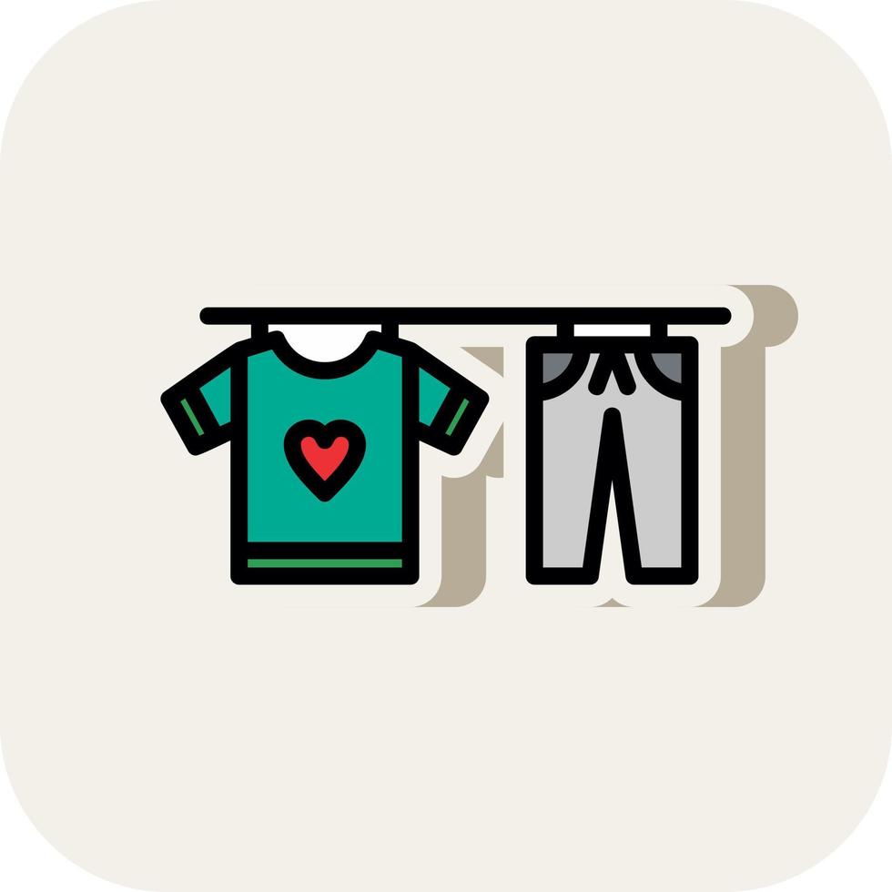 Laundry Vector Icon Design