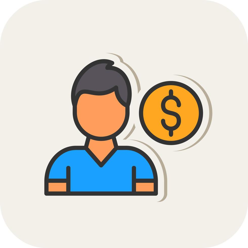 Cost Per Acquisition Vector Icon Design