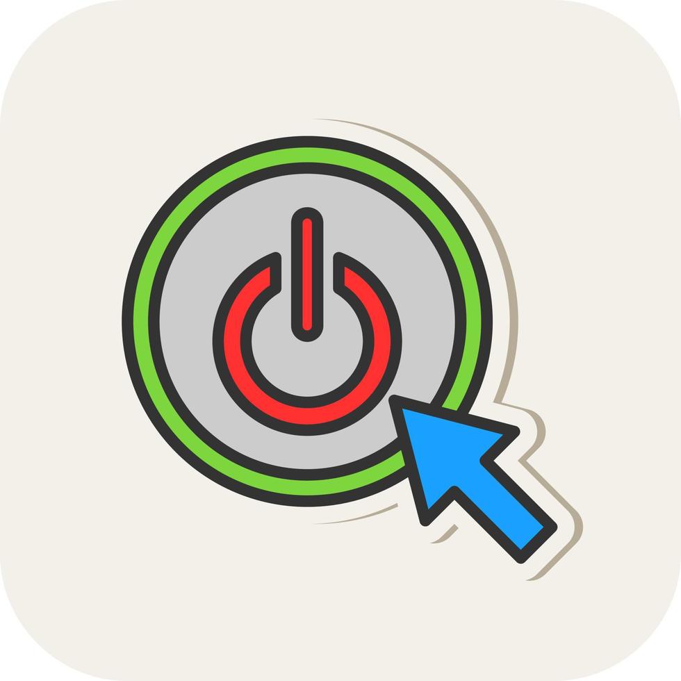 Activation Vector Icon Design