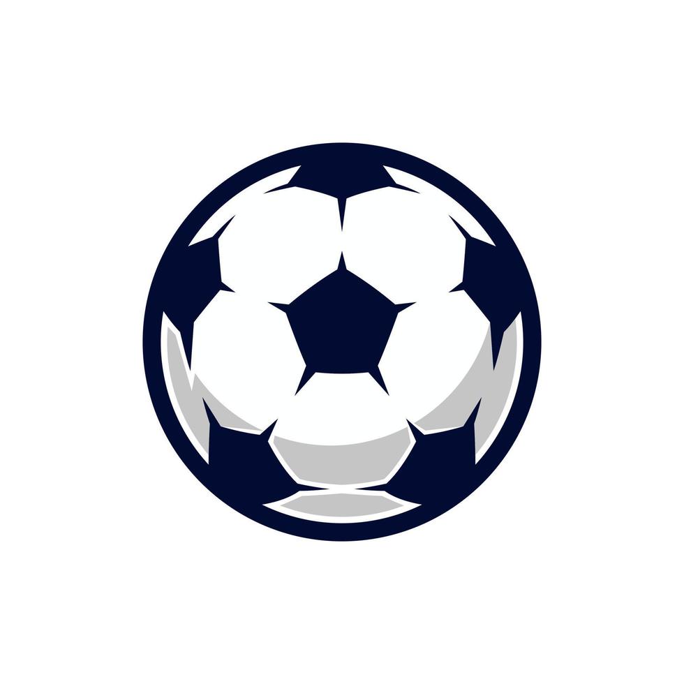 fútbol pelota vector logo diseño plantillas