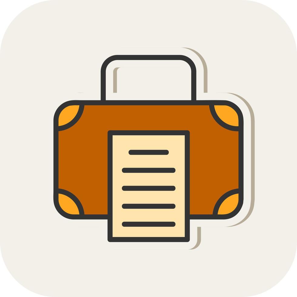 Portfolio Management Vector Icon Design