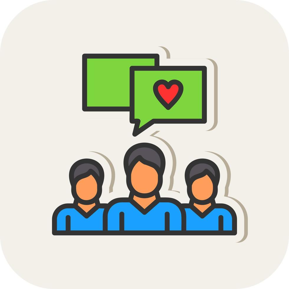 Brand Engagement Vector Icon Design