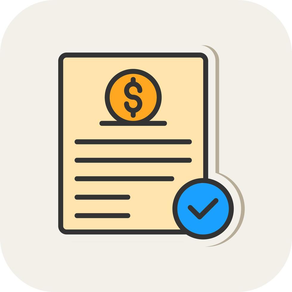 Investment Agreement Vector Icon Design