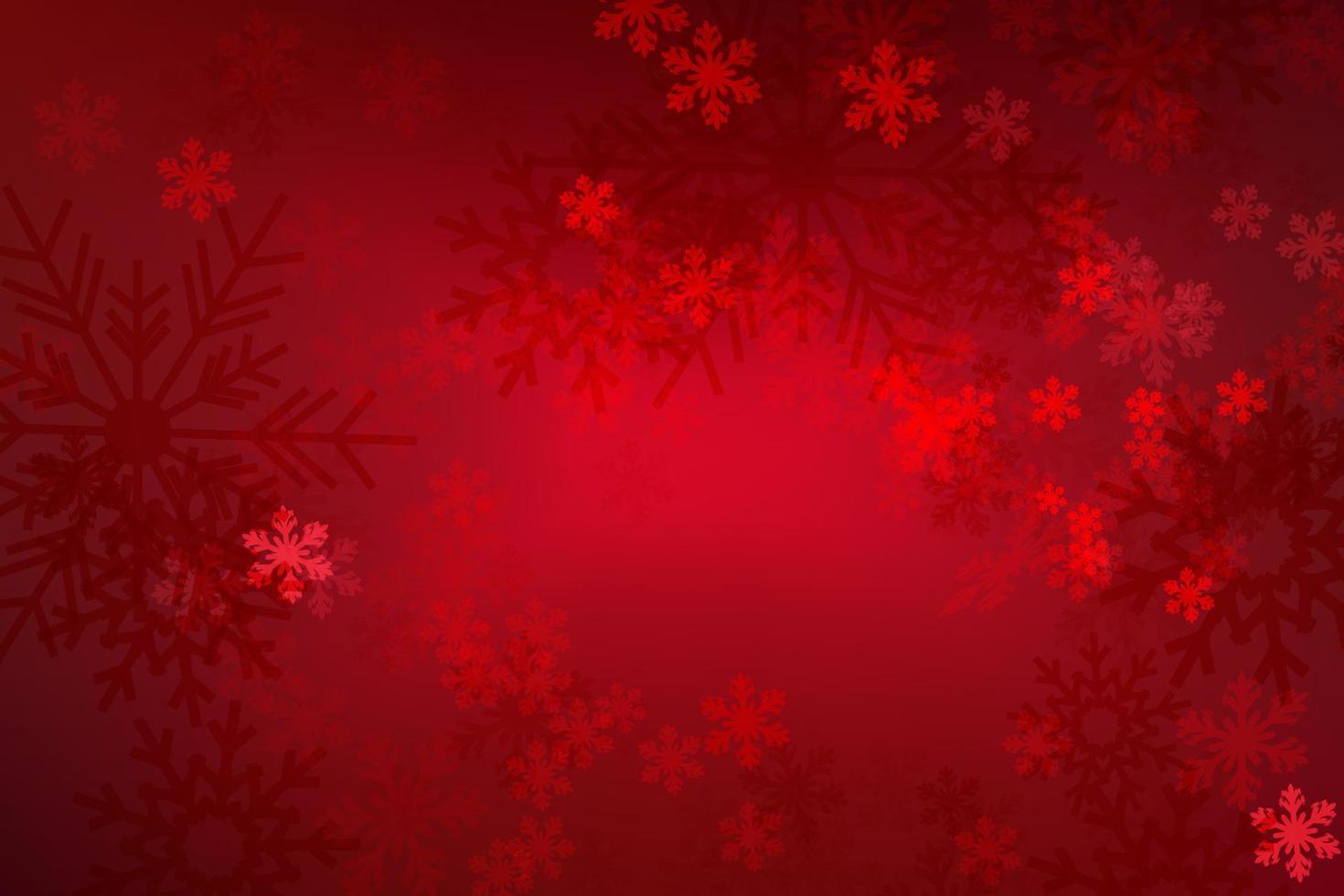 fondo de invierno de navidad con copos de nieve. tarjeta de felicitación de vacaciones con fondo de copo de nieve. para texto, venta y más. vector