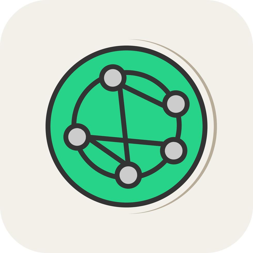 Networking Vector Icon Design