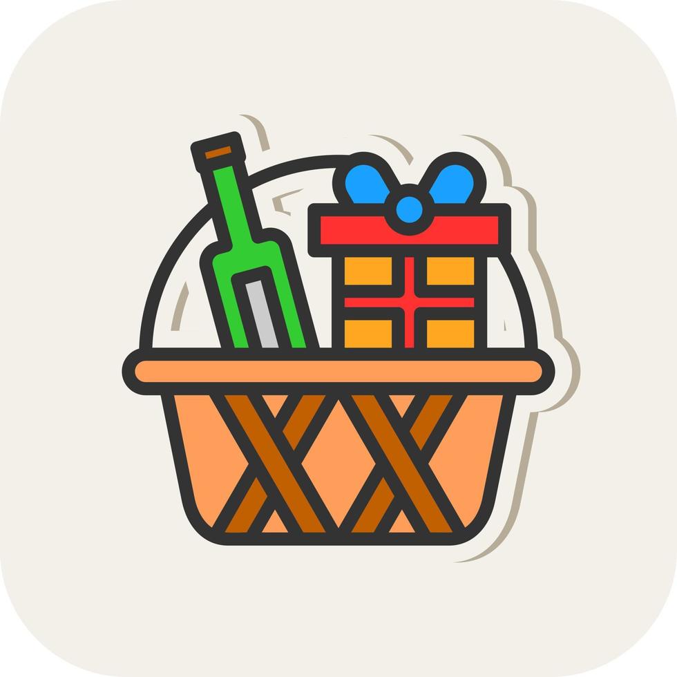 Gift Bundle Vector Icon Design