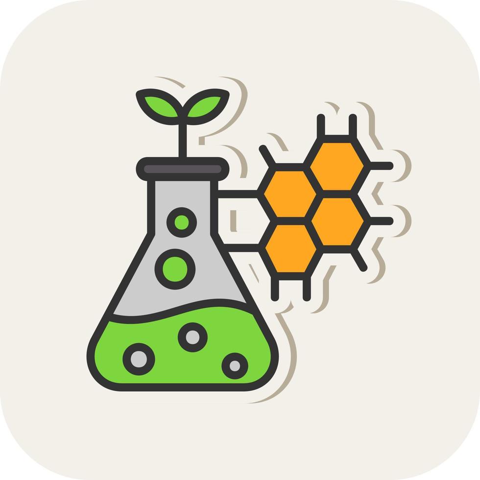 diseño de icono de vector de biotecnología