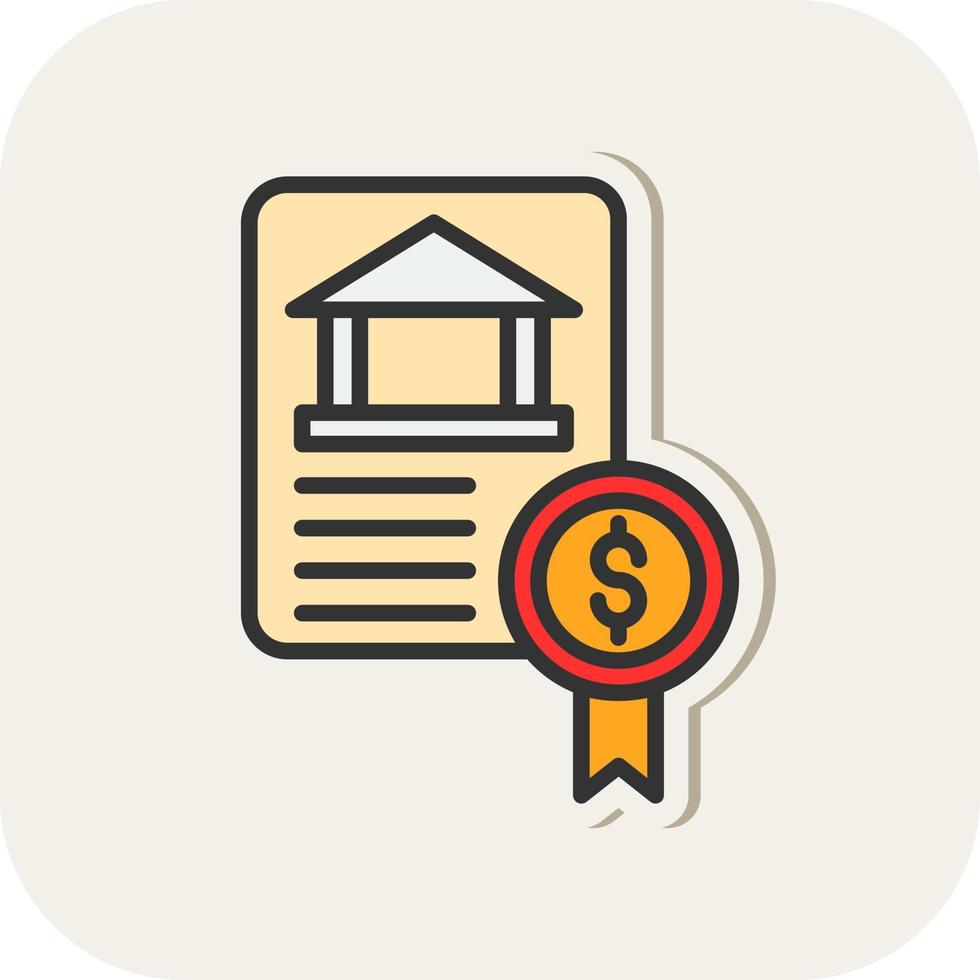 Bond Investing Vector Icon Design