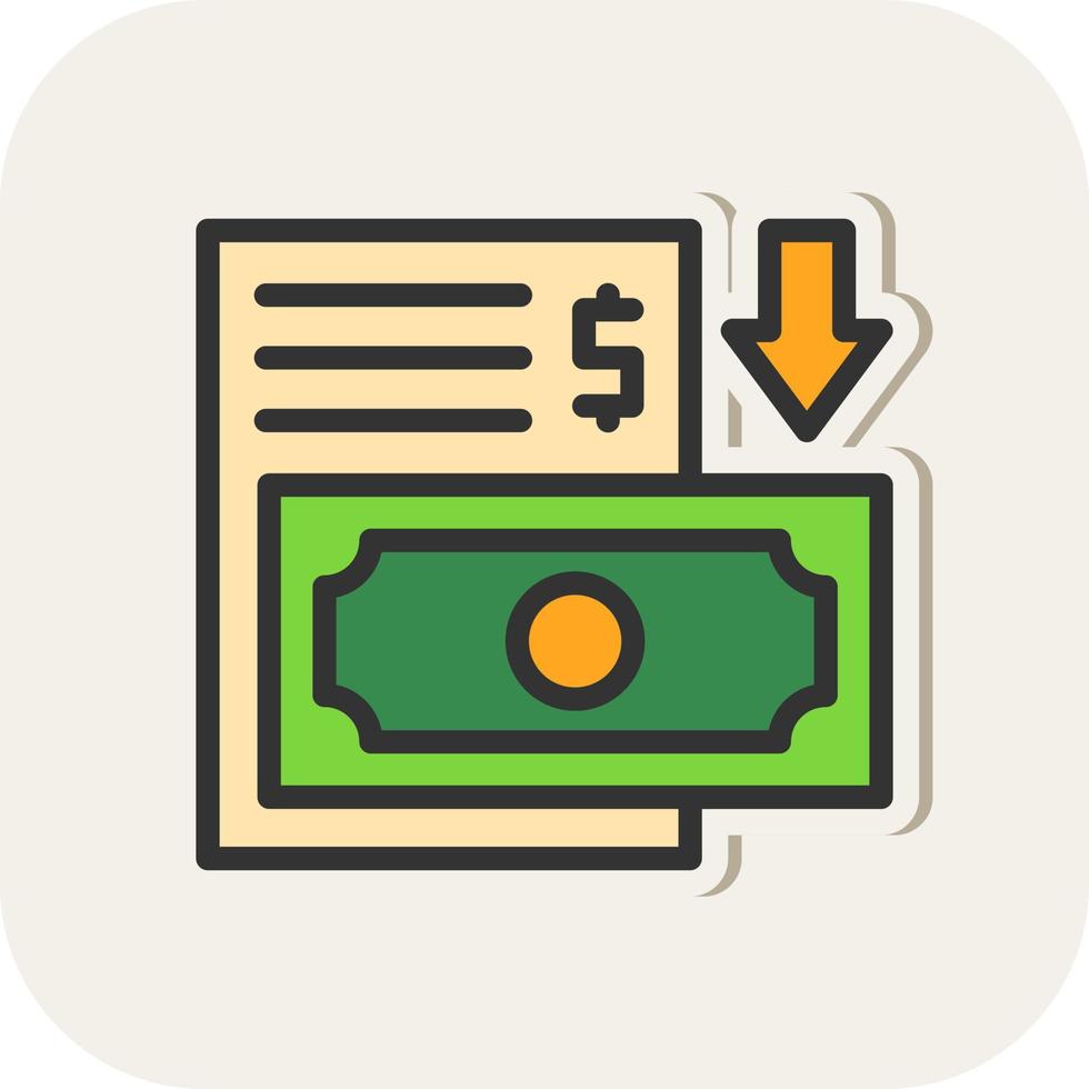 Line of Credit Vector Icon Design