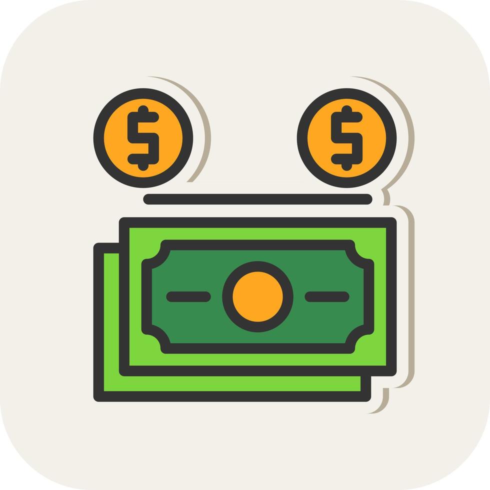 Cash Vector Icon Design