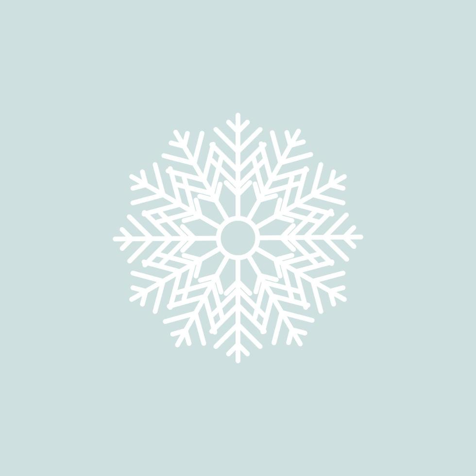Snowflake icon .sample vector. vector