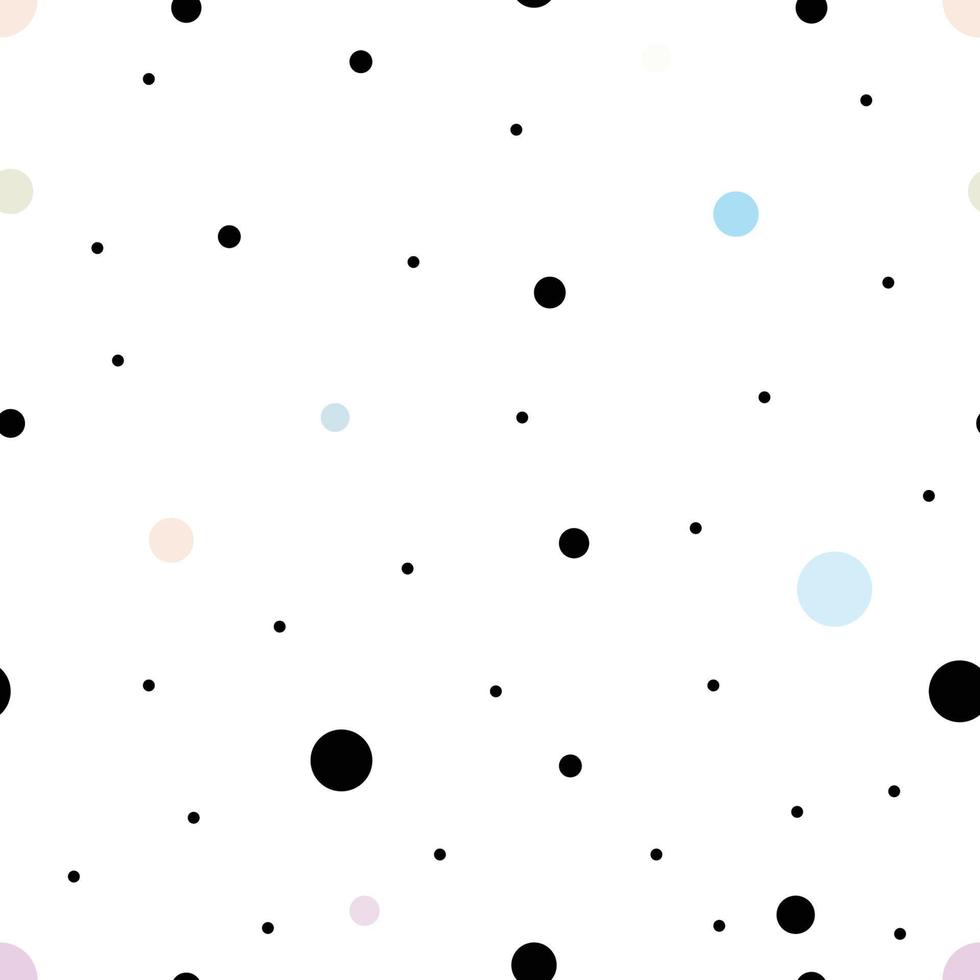 Random cute dot on white background. vector