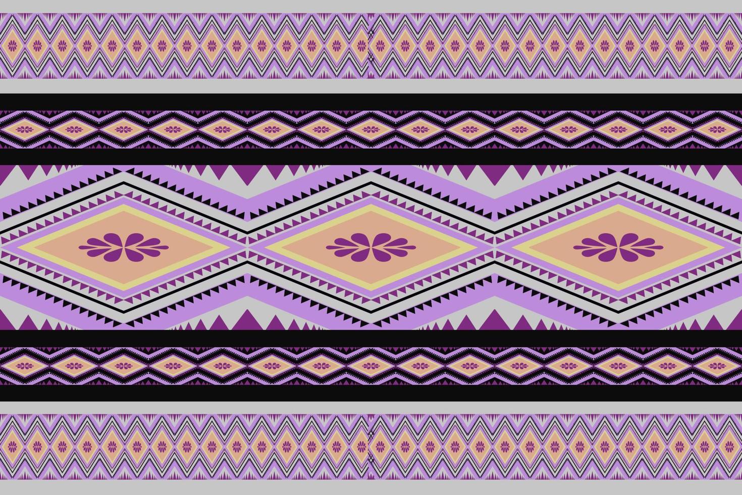Ethnic pattern backgrounds design for prints,cloth and more. vector