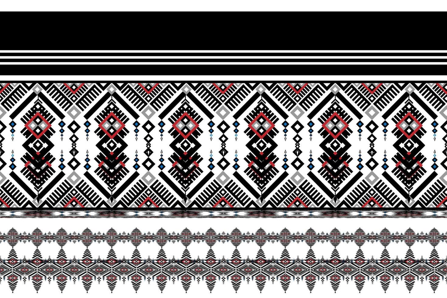 Ethnic pattern backgrounds design for prints,cloth and more. vector