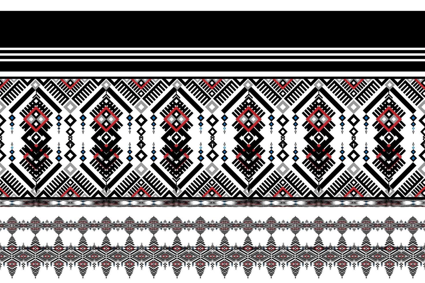 Ethnic pattern backgrounds design for prints,cloth and more. vector